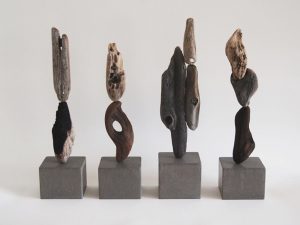 Drift Series no.2: driftwood, concrete