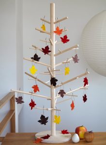 ReTree 3ft Seedling decorated for Autumn