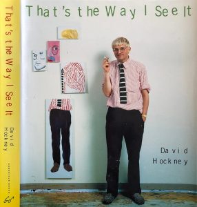 I designed the typography for this book cover to mirror Hockney’s whimsical cover image