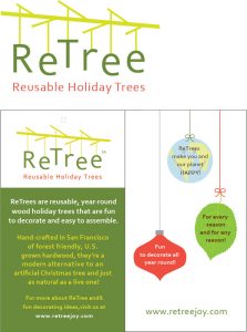 ReTree logotype and hangtag